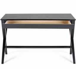 Florence Writex Single Drawer Office Desk Black - Furniture To Go - Wilko - thumbnail 5