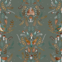 furn. Lunawood King Size Fern Green Duvet Set - Wilko - thumbnail 6