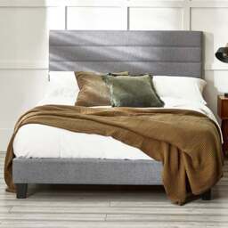 Julian Bowen Merida Single Grey Bed Frame - Wilko - thumbnail 1