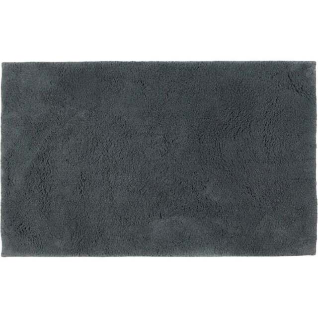 Allure Bath Fashions Hotel Luxury Charcoal Grey Deep Pile Bath Mat 50 x 80cm - Wilko - image 1