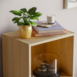 VIDA DESIGNS Oxford 3 Shelf Oak Cube Bookcase - Brown - Wilko - thumbnail 6