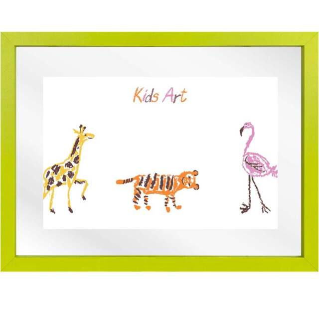 Innoteck Essentials Green Children Artwork Gallery Photo Frame - Size: 17 x 13 Inch - Wilko - image 1