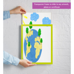 Innoteck Essentials Green Children Artwork Gallery Photo Frame - Size: 17 x 13 Inch - Wilko - thumbnail 6