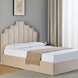 Lipton Ottoman Bed - Cream/King - Wilko - thumbnail 1