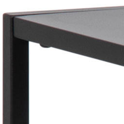 Florence Newcastle Open Shelf Matt Black Console Table - Furniture To Go - Wilko - thumbnail 6