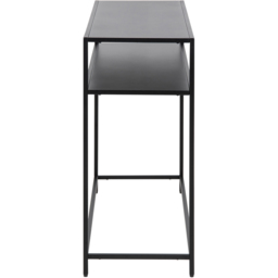 Florence Newcastle Open Shelf Matt Black Console Table - Furniture To Go - Wilko - thumbnail 5