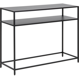 Florence Newcastle Open Shelf Matt Black Console Table - Furniture To Go - Wilko - thumbnail 3