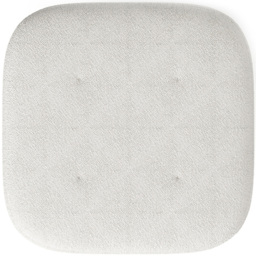 Living and Home White Wooden Footstool - Cream - Wilko - thumbnail 4