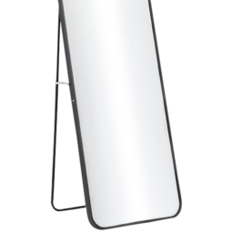Living and Home Black Metal Floor Mirror - Size: 160 x 50 x 2.8cm - Wilko - thumbnail 6