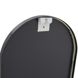 Living and Home Black Metal Floor Mirror - Size: 160 x 50 x 2.8cm - Wilko - thumbnail 7