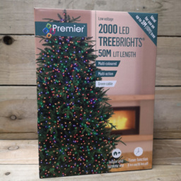 Samuel Alexander 2000 Multicolour LED Multi-Function Green String Light 50m - Size: 2 x 5000 x 2cm - Multi Coloured - Wilko - thumbnail 5