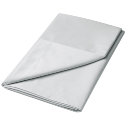 Helena Springfield King Size Silver Plain Dye Flat Bed Sheet - Wilko