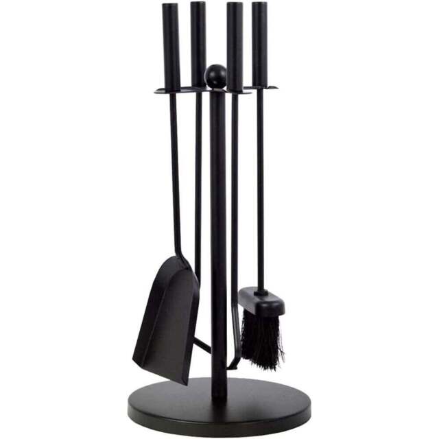 Marco Paul 5 Piece Black Cast Iron Companion Set - Size: 49 x 22 x 22cm - Wilko - image 1