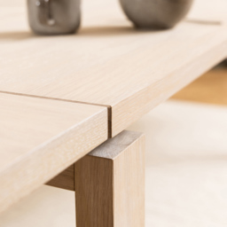 Florence Linley 6 Seater Extendable Dining Table White Oak - Furniture To Go - Wilko - thumbnail 7