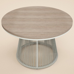 SOLACE+CO Hana Lita 4 Seater Round Garden Bistro Set - Beige - Wilko - thumbnail 5