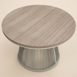 SOLACE+CO Hana Lita 4 Seater Round Garden Bistro Set - Beige - Wilko - thumbnail 6