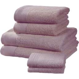 Rapport Home Chatsworth Super Soft 600gsm Combed Cotton Purple Face Towel - Wilko