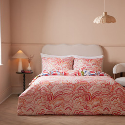Furn King Size Terra Nova Printed Reversible Duvet Set - Multi - Wilko - thumbnail 3