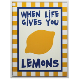Graphic Slogan Framed Art - Wilko - thumbnail 6