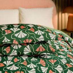 Scion Fan Floral Single Green Duvet Set - Wilko - thumbnail 6