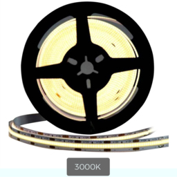 Ener-J 12V 3000K COB LED Strip Lights 5 meters - Size: 5m - White - Wilko - thumbnail 7