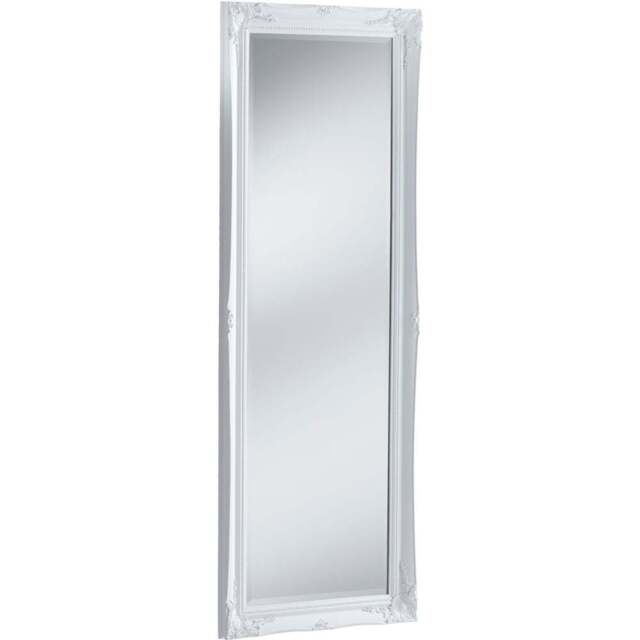 Yearn White French Style Full Length Tall Bevelled Mirror 166 x 60cm - Wilko - image 1