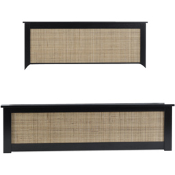Julian Bowen Padstow Ottoman Double Black Bed Frame - Wilko - thumbnail 4