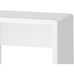 Julian Bowen Manhattan White Dressing Table Stool - Size: 30 x 45 x 46cm - Wilko - thumbnail 6