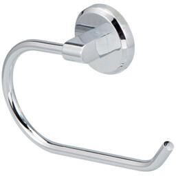 Clayton Chrome Toilet Roll Holder - Size: 15 x 10 x 3cm - Silver - Wilko - thumbnail 3