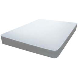 Comfy Living Single Value Open Coil Sprung Mattress - White - Wilko