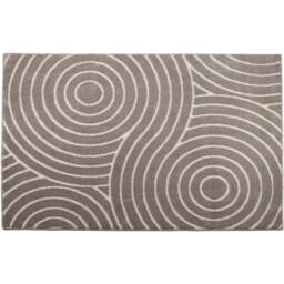 Eselle Rhythm Sculpt Natural Rug 120 x 170cm - Cream - Wilko - thumbnail 1