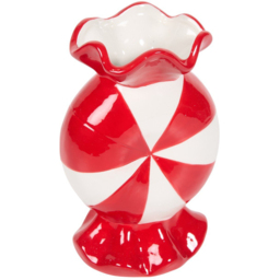 Candy Cane Sweet Vase Red - Wilko - thumbnail 4