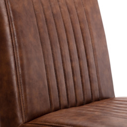 Julian Bowen Brooklyn Set of 2 Brown Dining Chair - Multi - Wilko - thumbnail 6