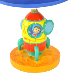 Teamson Kids Yellow and Blue Fantasy Fields Outer Space LED Table Lamp - Size: 36.8 x 25.4 x 25.4cm - Wilko - thumbnail 4