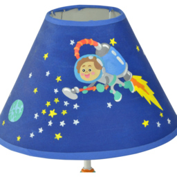 Teamson Kids Yellow and Blue Fantasy Fields Outer Space LED Table Lamp - Size: 36.8 x 25.4 x 25.4cm - Wilko - thumbnail 3