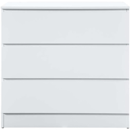 Oslo 3 Drawer White Chest of Drawers - Birlea - Wilko - thumbnail 4