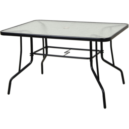 Arosa 6 Seater Dining Table and Chair Set - Black - Outdoor Essentials - Wilko - thumbnail 5