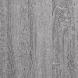 vidaXL 7 Shelf Grey Sonoma Oak Bookcase - Size: 160 x 45 x 24cm - Wilko - thumbnail 7