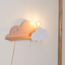 ValueLights Cloud Children's LED Shelf Lamp - Size: 20 x 46 x 12cm - Multi - Wilko - thumbnail 6
