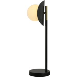 Callisto Table Lamp - Black and Gold - Wilko - thumbnail 7