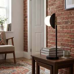 Callisto Table Lamp - Black and Gold - Wilko - thumbnail 3