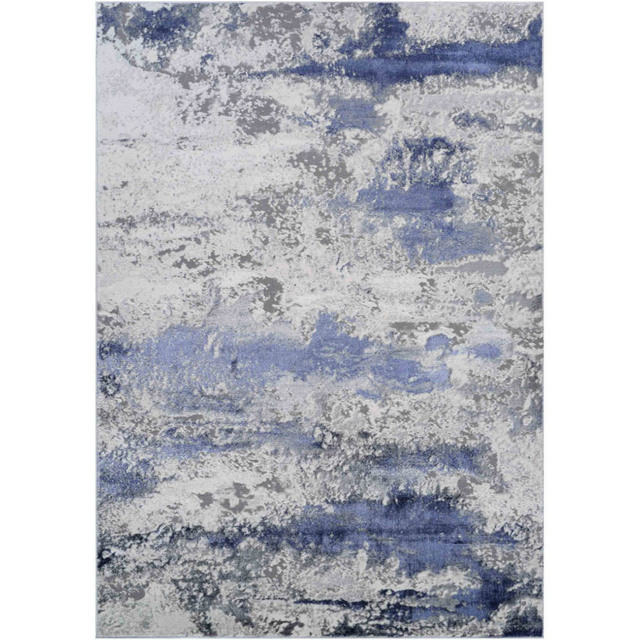 Desire Rugs Onyx Navy Living Room Abstract Area Rug 200 x 290cm - Wilko - image 1