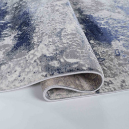 Desire Rugs Onyx Navy Living Room Abstract Area Rug 200 x 290cm - Wilko - thumbnail 4