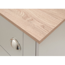 GFW Kendal Grey Deluxe Shoe Cabinet - Size: 29 x 76 x 108cm - Wilko - thumbnail 6