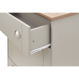GFW Kendal Grey Deluxe Shoe Cabinet - Size: 29 x 76 x 108cm - Wilko - thumbnail 7