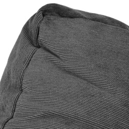 Living and Home Dark Coffee Soft Corduroy Chair Cushion 55 x 55cm - Size: 5 x 55 x 55cm - Dark Grey - Wilko - thumbnail 6