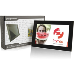Grouptronics Gallery10 Black WiFi Digital Photo Frame - Size: 10 x 8 Inch - Wilko - thumbnail 3