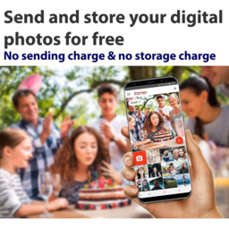 Grouptronics Gallery10 Black WiFi Digital Photo Frame - Size: 10 x 8 Inch - Wilko - thumbnail 7