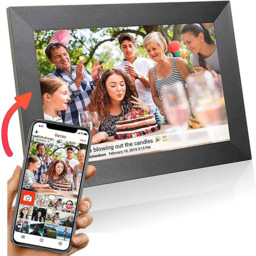 Grouptronics Gallery10 Black WiFi Digital Photo Frame - Size: 10 x 8 Inch - Wilko - thumbnail 5