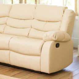 Brooklyn 5 Seater Cream Corner Manual Recliner Sofa - Artemis Home - Wilko - thumbnail 5